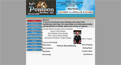 Desktop Screenshot of patspontoon.com
